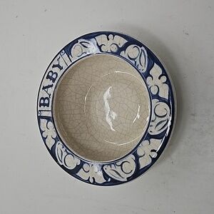 Dedham Pottery / Potting Shed Baby Bowl 6 in.